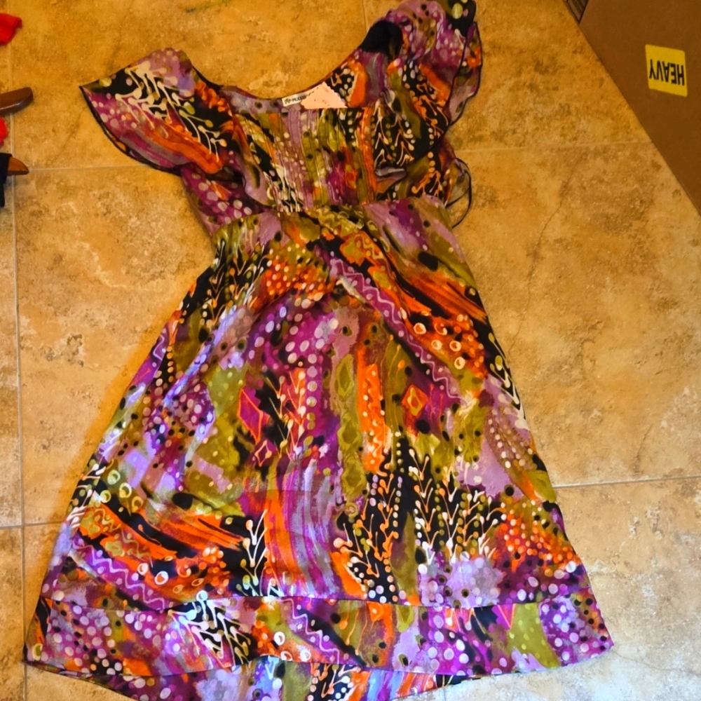 NWT MODERN LOVE slip On Dress Sz XS